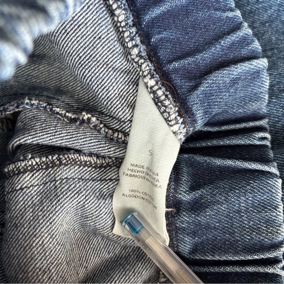 Le Bon Shoppe Long Arc Pants - Blue Denim - Picture 5 of 5